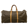 Louis Vuitton Boston Bag Monogram Keepall Bandouliere 55