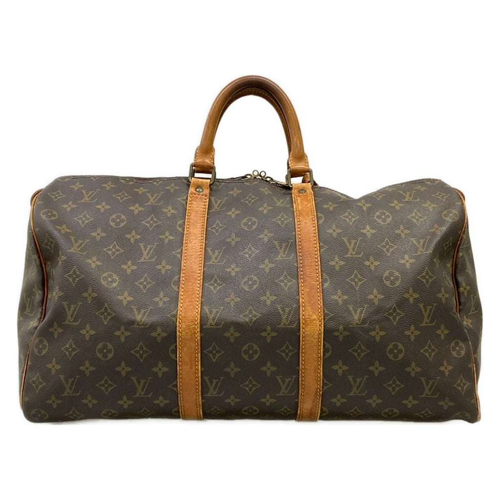 Louis Vuitton Boston Bag Monogram Keepall 50