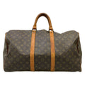 Louis Vuitton Boston Bag Monogram Keepall 50