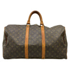 Louis Vuitton Boston Bag Monogram Keepall 50