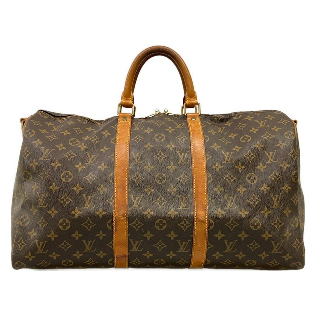 Louis Vuitton Boston Bag Monogram Keepall Bandouliere 50