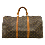 Louis Vuitton Boston Bag Monogram Keepall Bandouliere 50