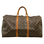 Louis Vuitton Boston Bag Monogram Keepall Bandouliere 50 — view 3