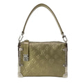 Louis Vuitton Handbag Cruise Collection Side Trunk Light Gold Leather Cowhide
