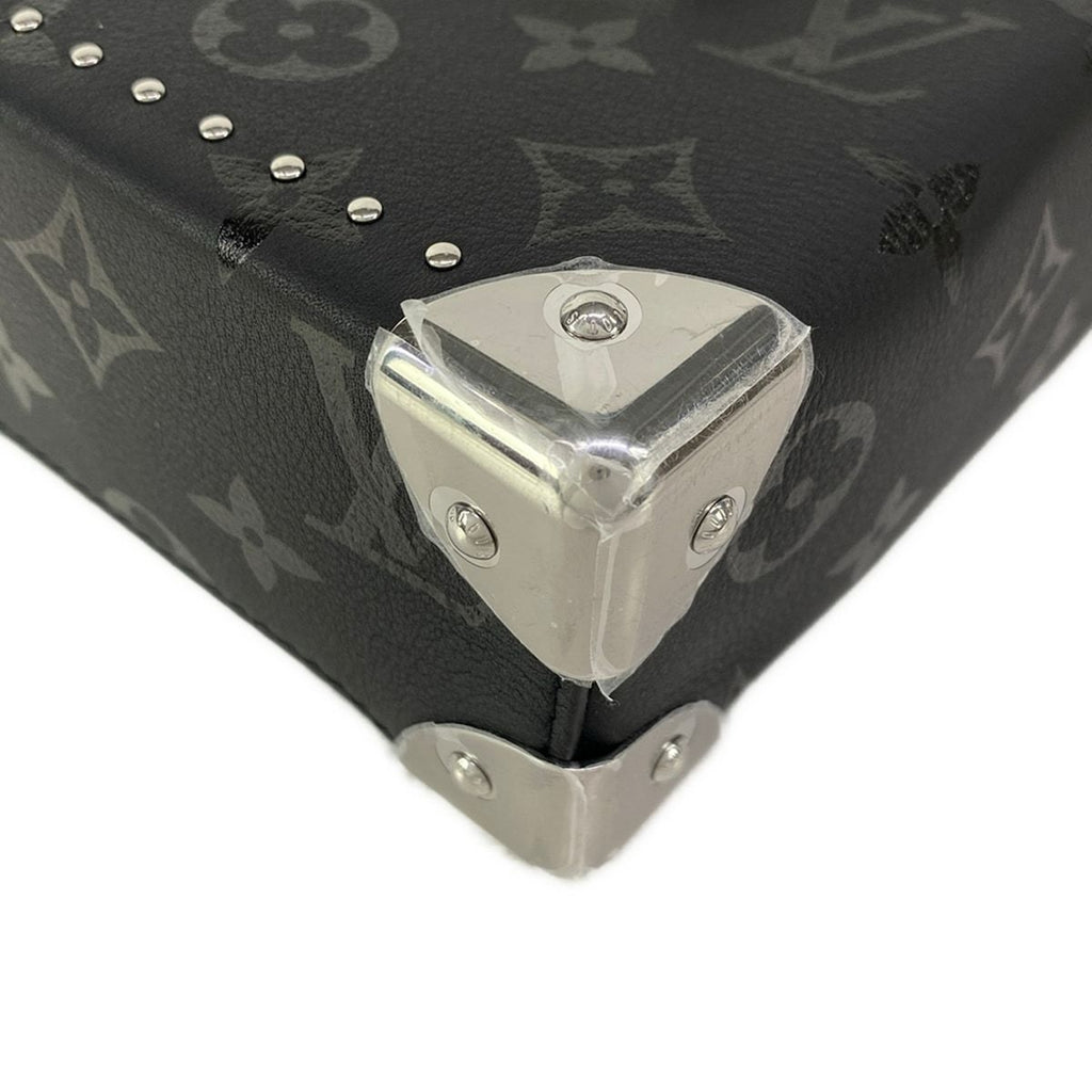 Louis Vuitton Handbag Camera Box Noir Leather Cowhide — view 7