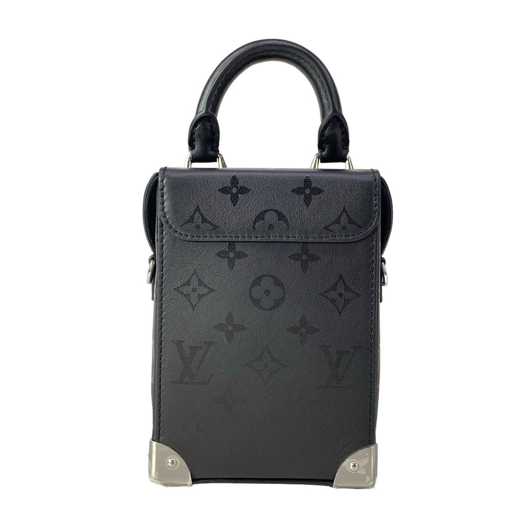 Louis Vuitton Handbag Camera Box Noir Leather Cowhide — view 3