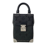 Louis Vuitton Handbag Camera Box Noir Leather Cowhide