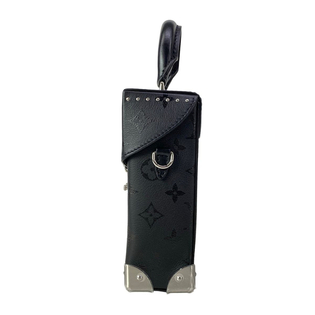 Louis Vuitton Handbag Camera Box Noir Leather Cowhide — view 4