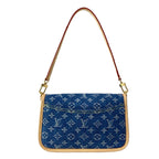 Louis Vuitton Shoulder Bag Monogram Denim Diane Blue — view 3