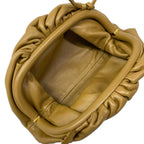 Bottega Veneta Shoulder Bag the Pouch Beige Leather — view 7