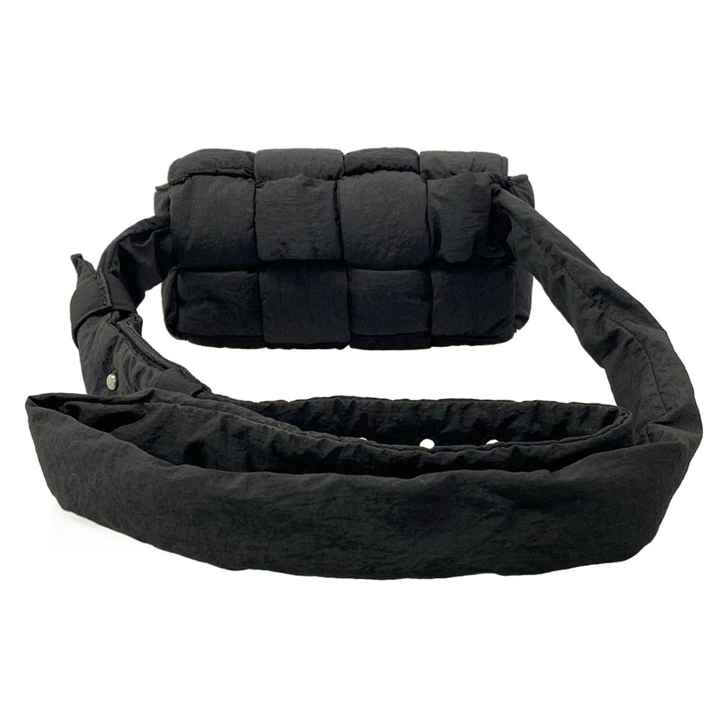 Bottega Veneta Waist Pouch the Padded Tech Cassette Black — view 3