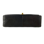 Chanel Shoulder Bag Diana Flap Quilted Black Chain Gold Lambskin — view 5