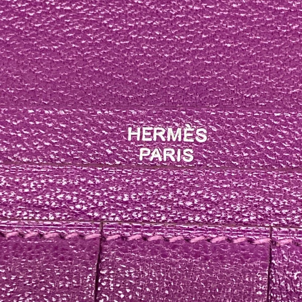 Hermes Wallet Bearn Classic Anemone Silver — view 6