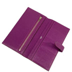 Hermes Wallet Bearn Classic Anemone Silver — view 3