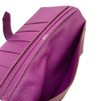 Hermes Wallet Bearn Classic Anemone Silver — view 4