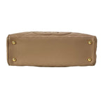 Chanel Handbag Quilted Pink Beige Gold Mini — view 5