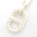 Hermes Necklace Chaine D'ancre Area II GM Silver Twist