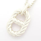 Hermes Necklace Chaine D'ancre Area II GM Silver Twist