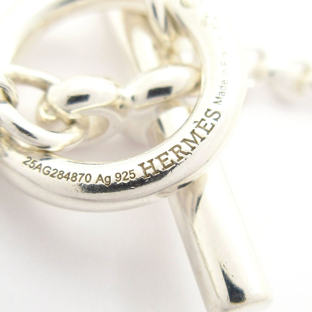 Hermes Necklace Chaine D'ancre Area II GM Silver Twist — view 5