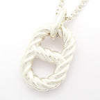 Hermes Necklace Chaine D'ancre Area II GM Silver Twist — view 3