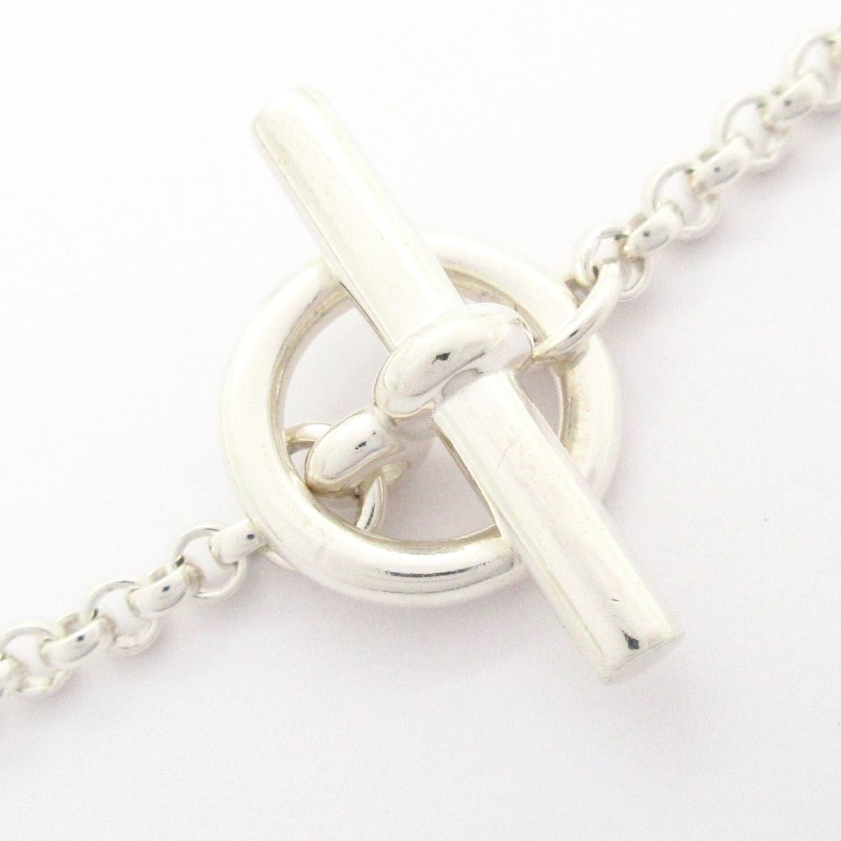 Hermes Necklace Chaine D'ancre Area II GM Silver Twist — view 4