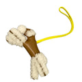 Hermes Key Holder Buddy Bag Charm Chai Ecru Lime Shearling Keychain