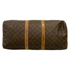 Louis Vuitton Boston Bag Monogram Keepall 50 Signed — view 5