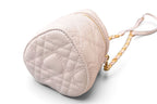 Dior Amor Caro Shoulder Bag Mini Vanity Heart Pouch Leather — view 6