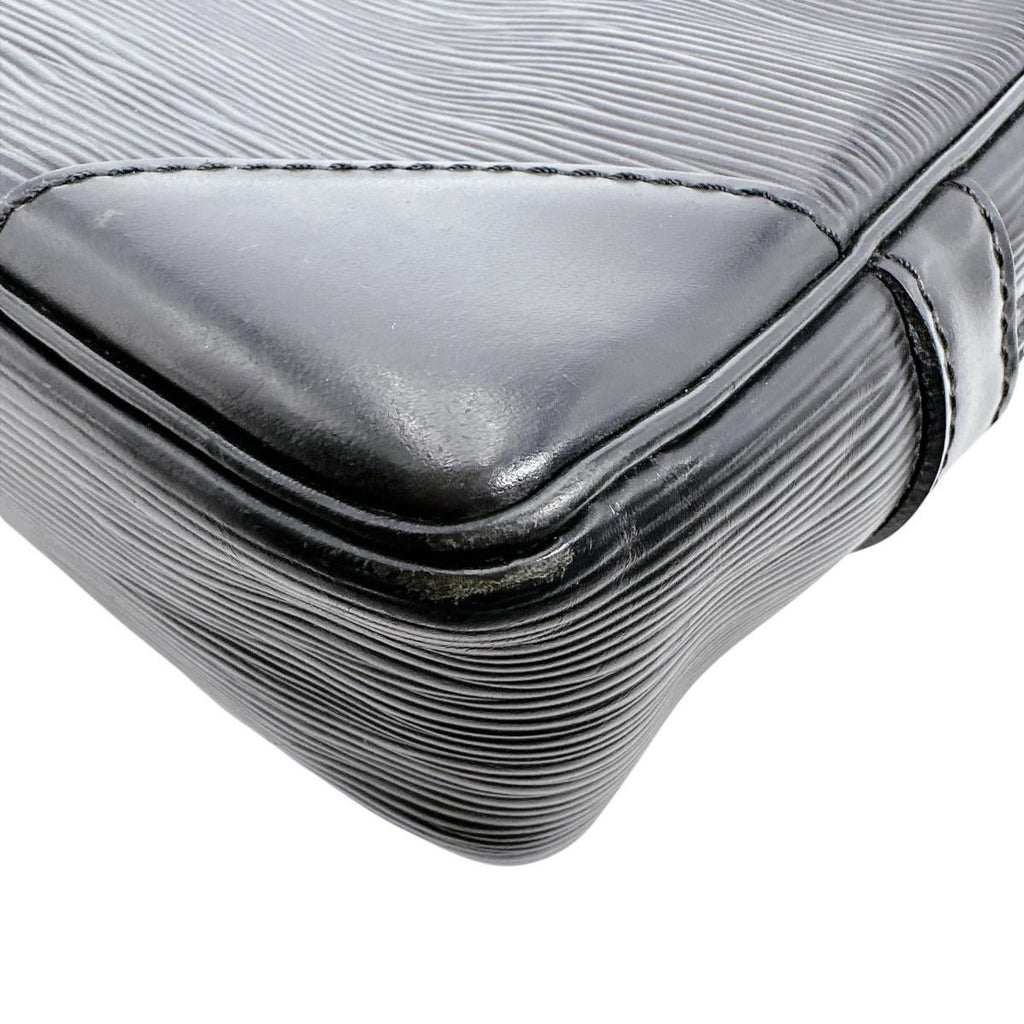 Louis Vuitton Epi Business Bag Porte Documents Voyage Black — view 6