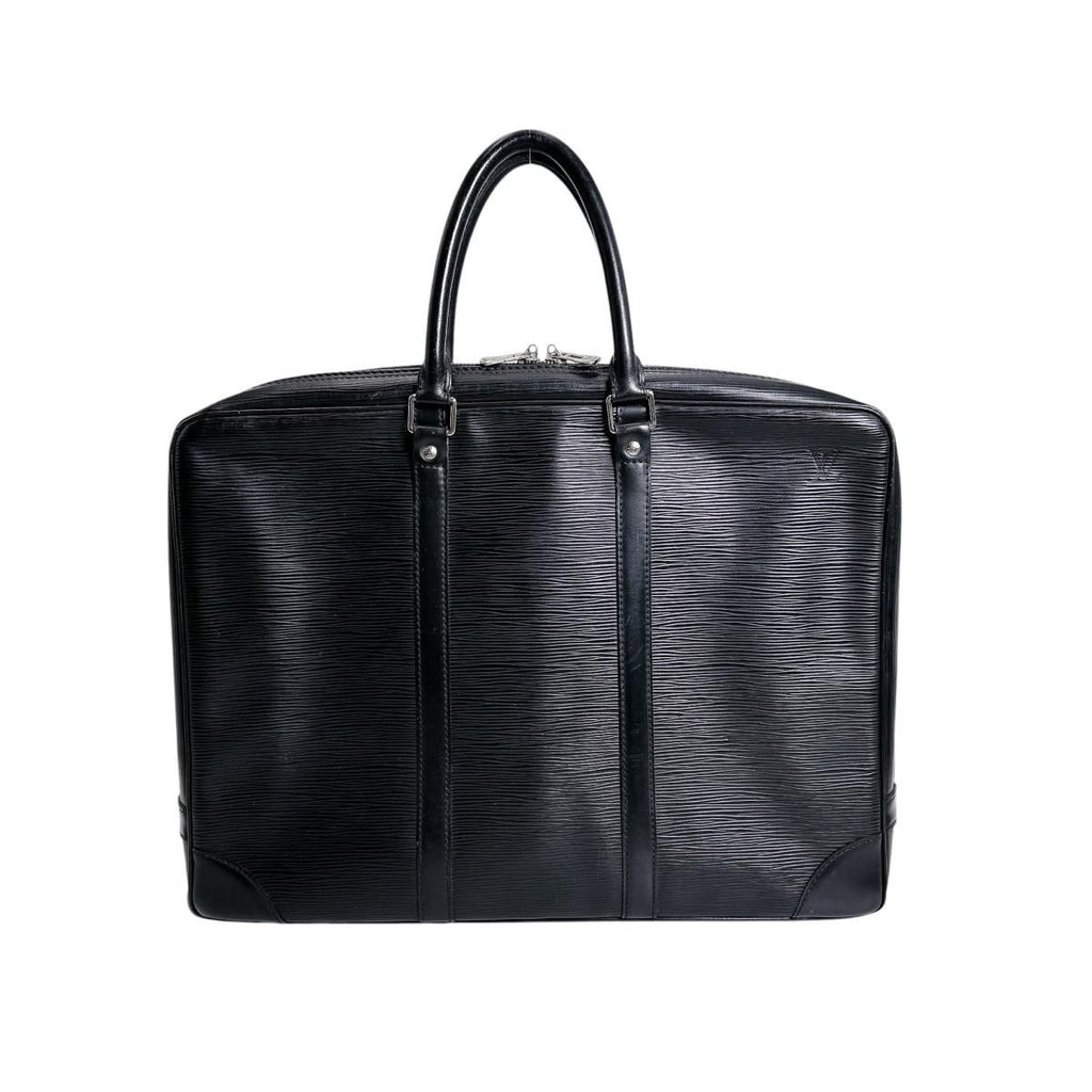 Louis Vuitton Epi Business Bag Porte Documents Voyage Black