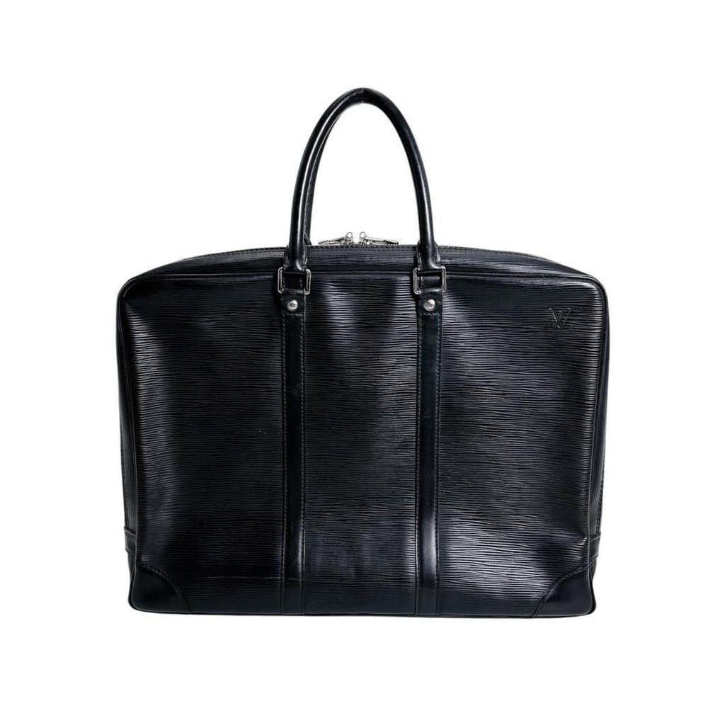 Louis Vuitton Epi Business Bag Porte Documents Voyage Black — view 2
