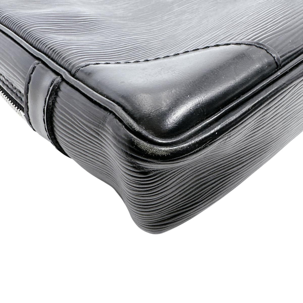 Louis Vuitton Epi Business Bag Porte Documents Voyage Black — view 5