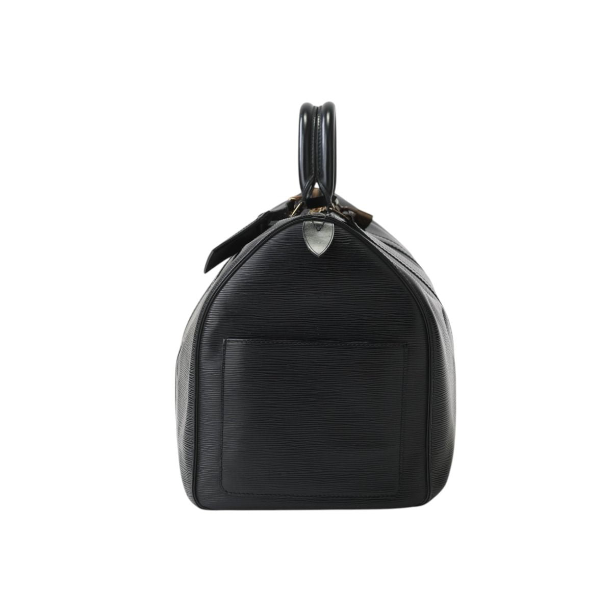 Louis Vuitton Epi Keepall 50 Boston Bag Black — view 3