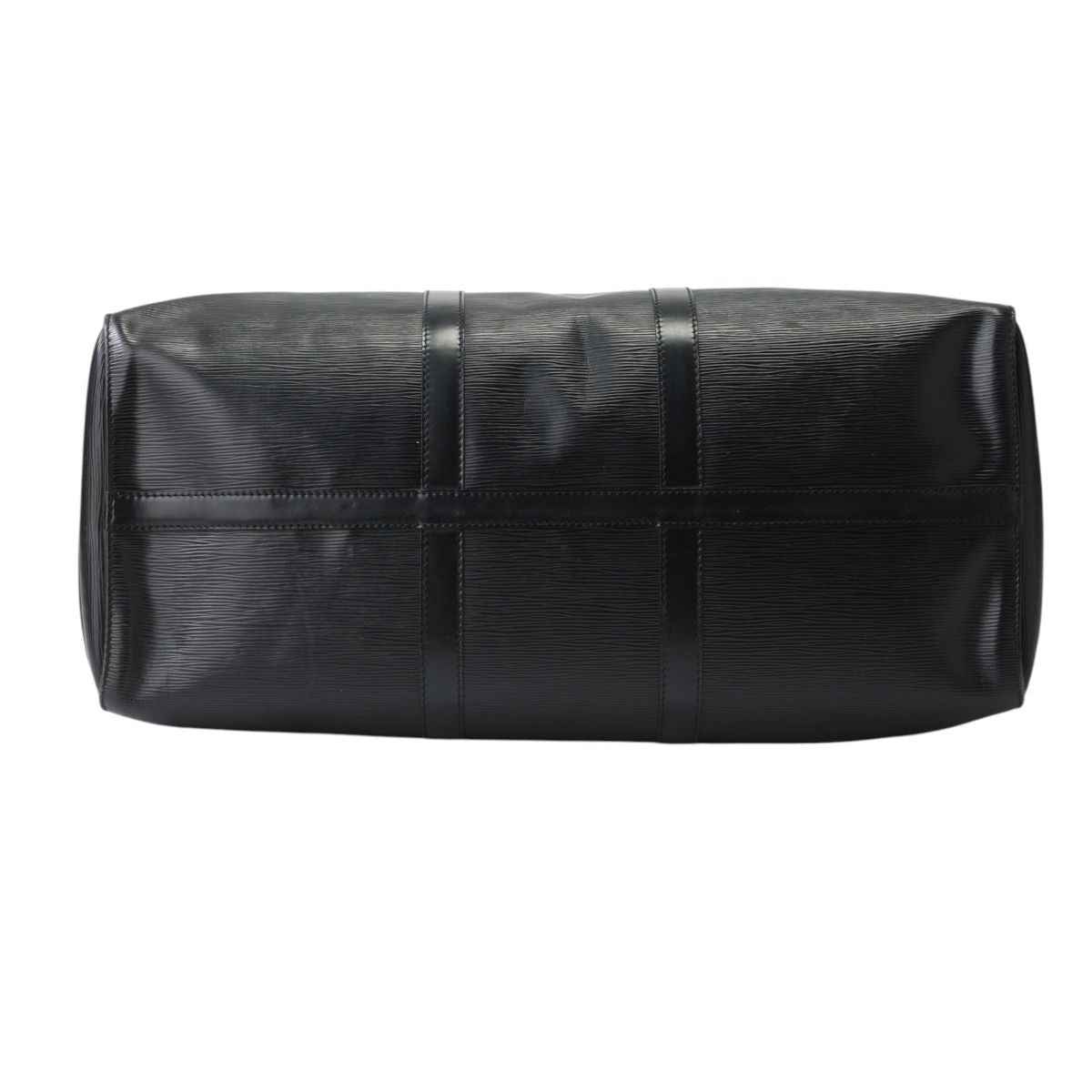 Louis Vuitton Epi Keepall 50 Boston Bag Black — view 4