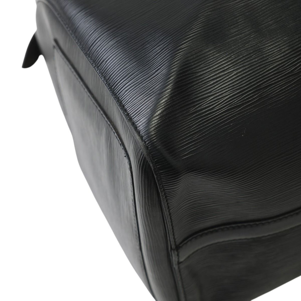 Louis Vuitton Epi Keepall 50 Boston Bag Black — view 6