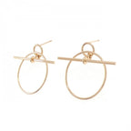 Hermes Echappee Earrings Pink — view 2