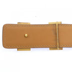 Hermes Vintage H Martelee 32 Reversible Belt — view 3