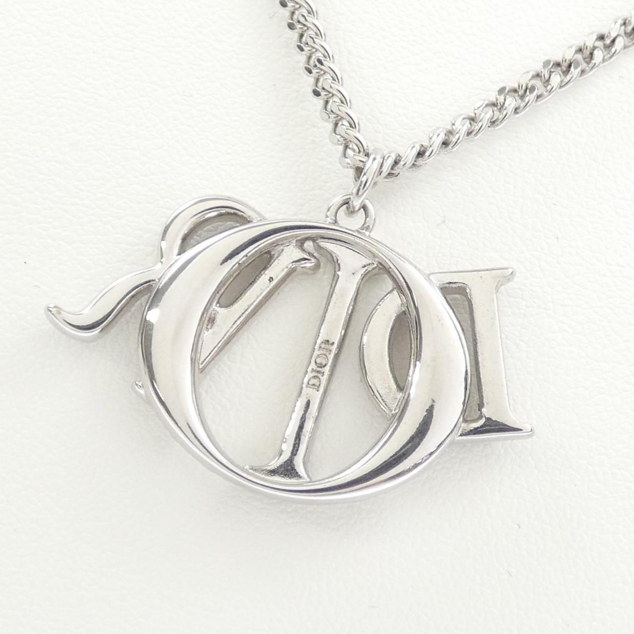 Dior Necklace Silver — view 4