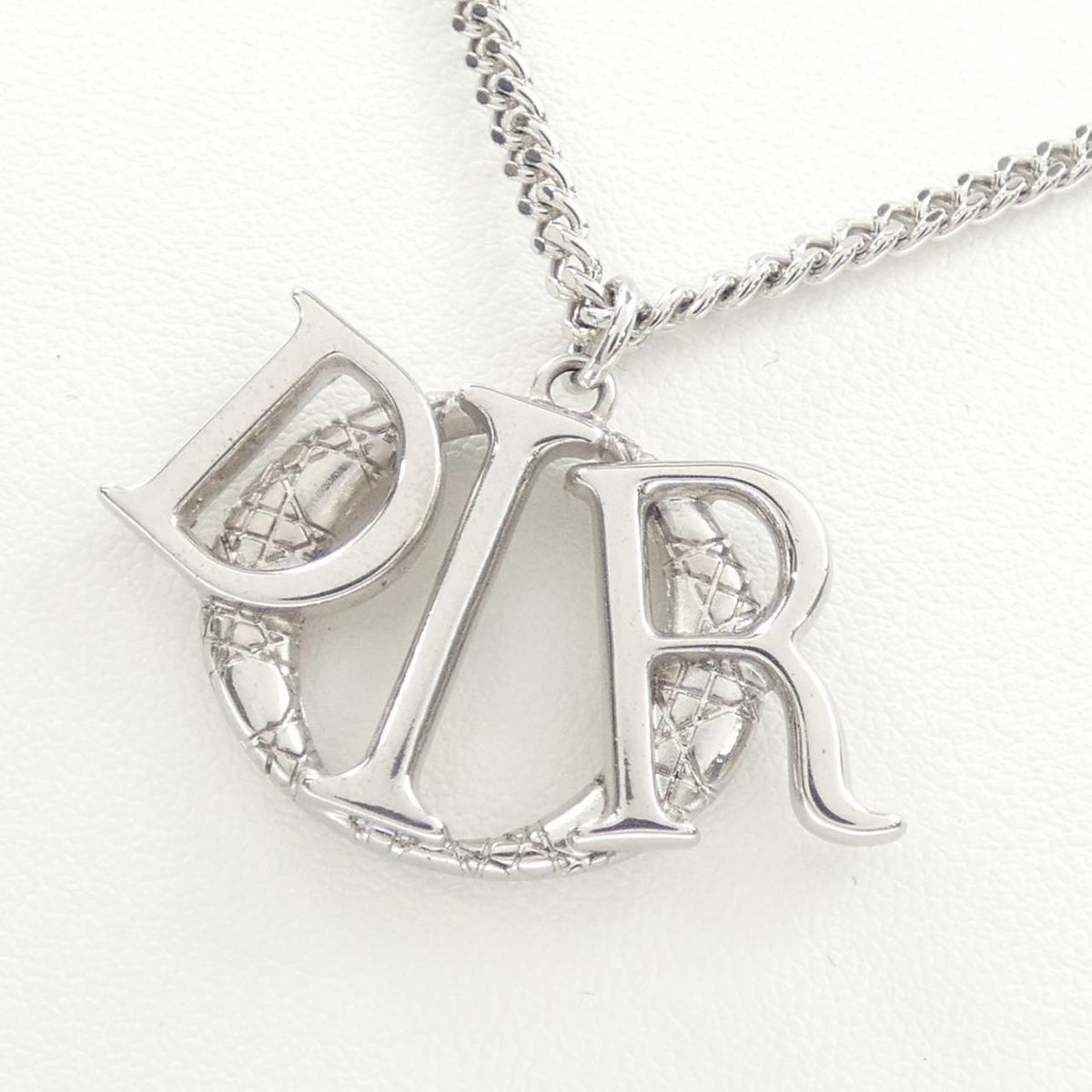 Dior Necklace Silver — view 3