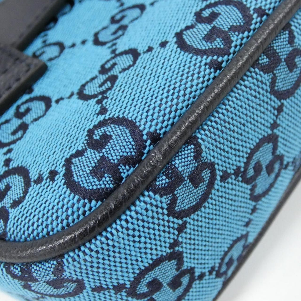 Gucci Waist Bag Blue — view 3