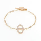 Hermes Chaine D'ancre Contour Bracelet — view 3