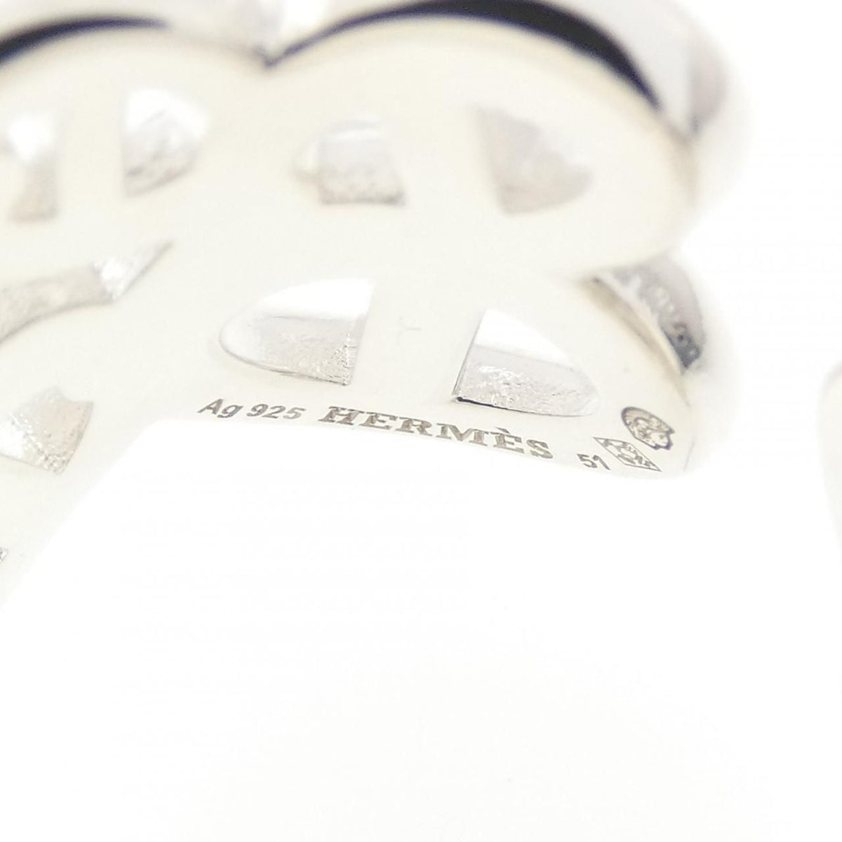 Hermes Chaine D'ancre Enchainee Ring — view 4