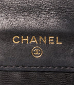 Chanel Snap Bifold Wallet Caviar Leather Gold — view 4
