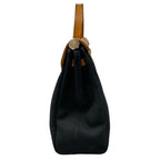 Hermes Handbag Herbag PM Black Brown — view 2