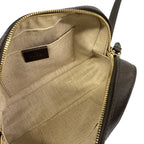 Gucci Shoulder Bag GG Pattern Sherry Beige Dark Brown Multi Embroidery — view 7
