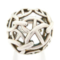 Hermes Ring 50 Chaine D'ancre Enchainee TGM Silver