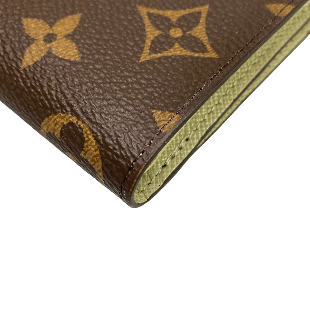 Louis Vuitton Bifold Wallet Monogram Portefeuille Lisa Asniere Green — view 7