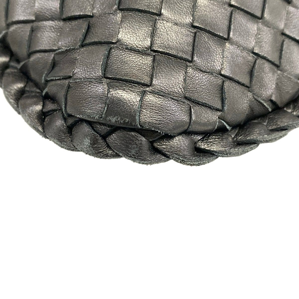 Bottega Veneta Shoulder Bag Medium Black Leather — view 6