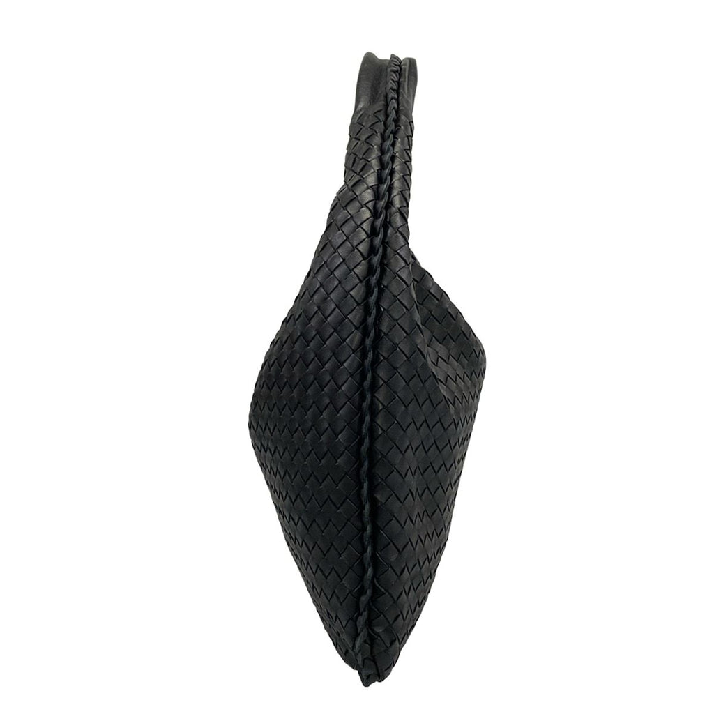 Bottega Veneta Shoulder Bag Medium Black Leather — view 2
