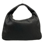 Bottega Veneta Shoulder Bag Medium Black Leather